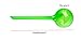 Fashionclubs Plant Watering Globes Small Plant Automatic Self Watering PVC Bulbs Ball,Pack of 4 (Clear 2