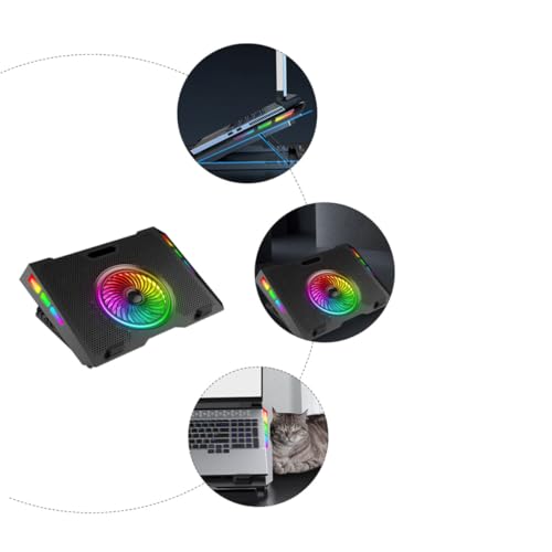 Base ajustable con refrigeración RGB para laptop miniatura 3