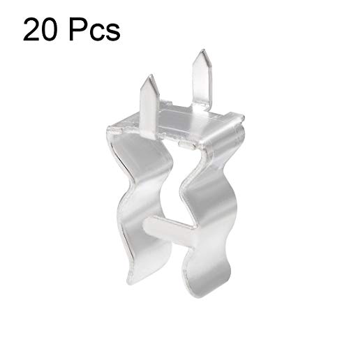 Uxcell Pc Board Fuse Clip For 5Mm X 20Mm Glass Ceramic Tube Holder Clamps 20Pcs #TOP1