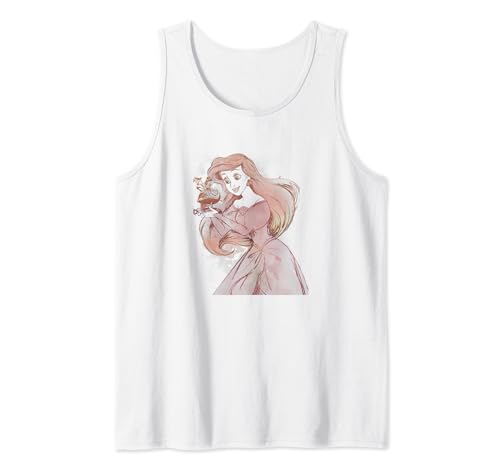 Débardeur Ariel Disney Whosits & Whatsits Galore en coton léger gris pour femme