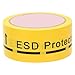 ULTECHNOVO ESD Tape Anti-Static Warning Tape Self Adhesive Safety Label for ESD Protected Areas Industrial Use Caution Marking