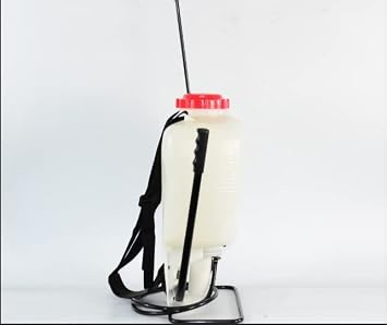 Sprayers Effortless Backpack Sprayer - with High Grade Seals & O-Ring, Nozzle 15 Litre Pump Action Pressure Sprayer, White Manual Knapsack Sprayer