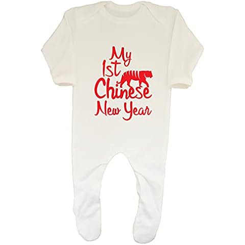 Shopagift 1st Chinese New Year Tiger Baby Sleepsuit Cover