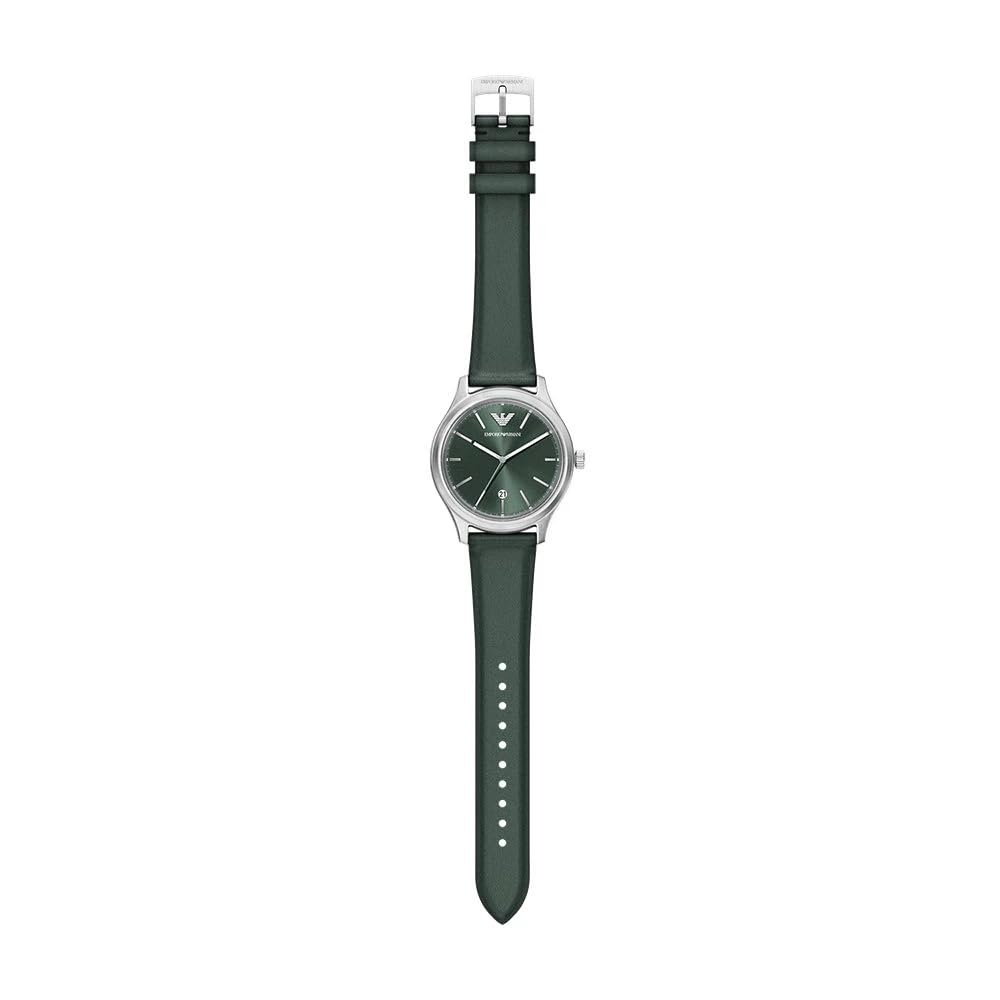 Emporio Armani Uomo Orologio 41MM in acciaio inossidabile color argento, AR11749