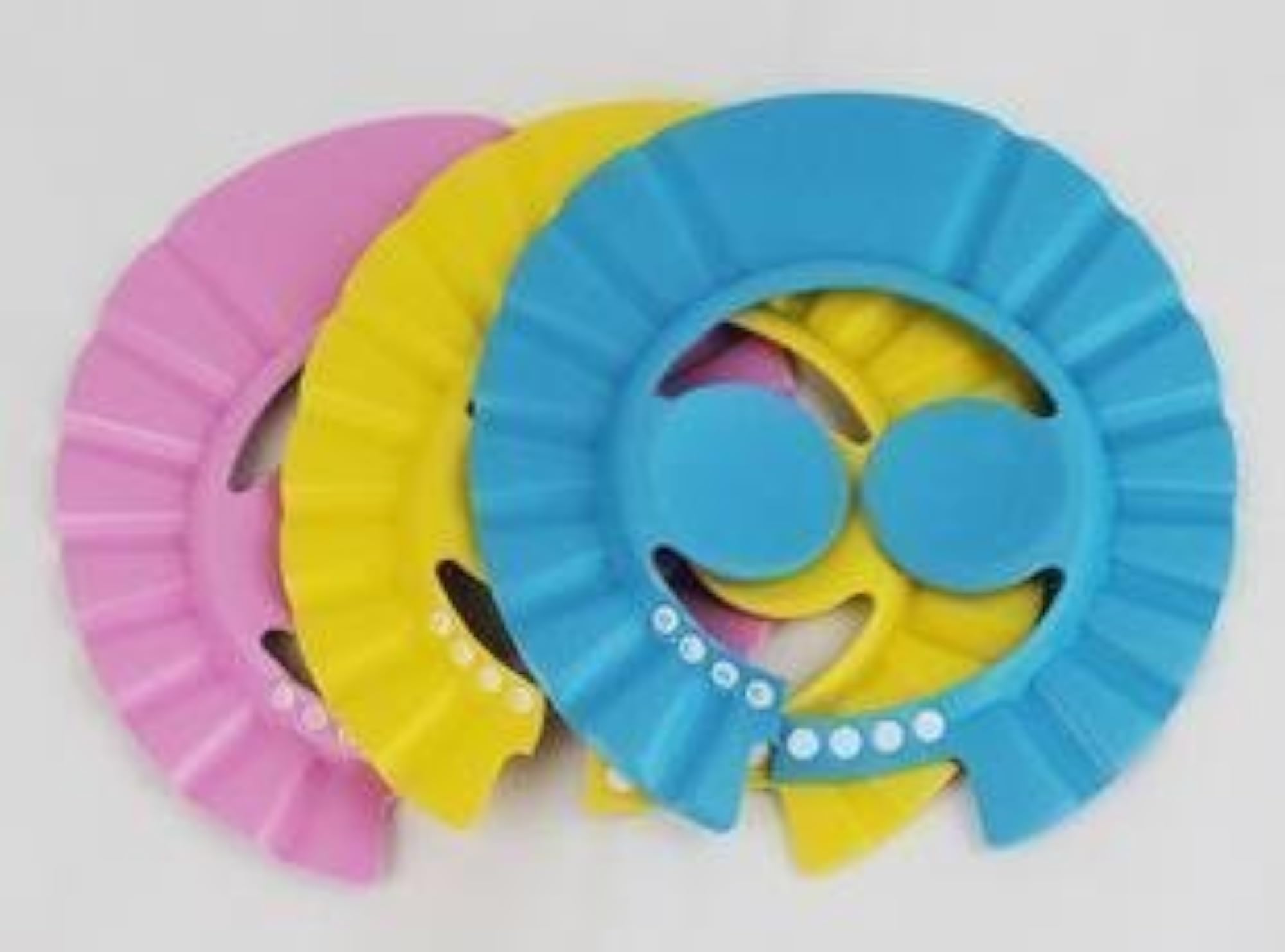 Adjustable Leaves Shape Bathing Shower Cap for Children