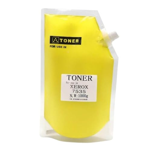 Poudre de toner jaune 1000g pour les impressions de votre agence