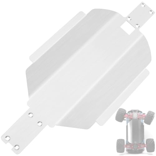 Plaque de protection en acier inoxydable pour voiture RC Hyper Go 1/16