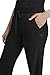 Healing Hands Taylor Women's Pants Mid Rise with 2 Pockets & Back Elastic Waistband 9095, S, Black