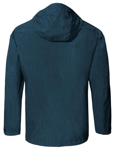 VAUDE Regenjacke – Rosemoor Jacket II, Regenjacke Herren wasserdicht und atmungsaktiv, funktionale 2-Lagen Outdoorjacke, Wassersäule 10.000 mm, Übergangsjacke oder Fahrradjacke