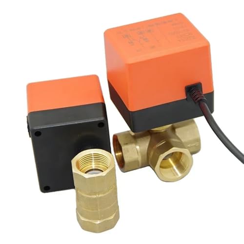 Vanne motorisée DN32 12V en laiton pour isoler un réservoir d'eau - 2