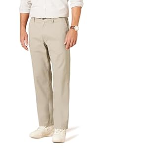 Amazon Essentials Men’s Classic-Fit Wrinkle-Resistant Flat-Front Chino Trouser (Available in Big and Tall)