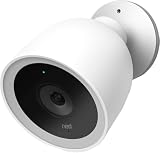 Google - Nest Cam IQ Outdoor Security Camera, NC4100 - White...