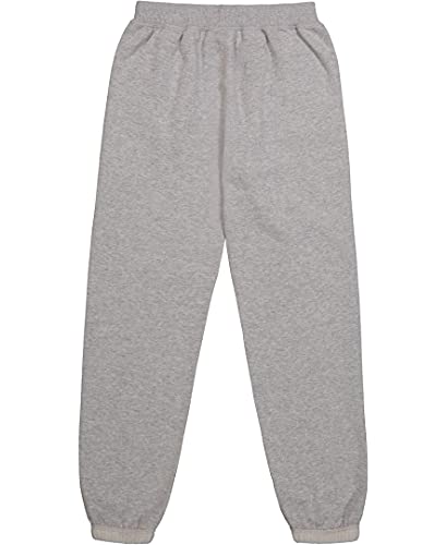Nautica Girls' Big Sensory-Friendly Soft Fleece Sweatpants, Grey Heather, 16 #TOP1