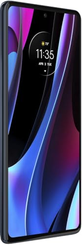 Image of Motorola Moto Edge+ 5G 2022, 256GB + 8GB RAM, Cosmos Blue - Unlocked (Renewed)