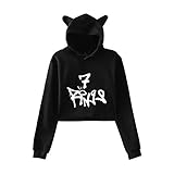 ❤Hochwertiger Stoff: Der Hoodie besteht aus 65% Baumwolle und 35% Polyester. Der Stoff ist atmungsaktiv, bequem, weich und fühlt sich weich an.