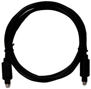 TimoLabs Digital Optical Audio Toslink Cable - 6 Feet (1.8 Meters)