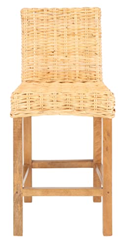 Safavieh Home Tobie Natural Rattan 24-inch Counter...