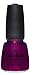 China Glaze Nail Lacquer, Don't Make Me Wine, 0.5 Fluid Ounce
