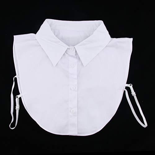 LOVIVER 3x Mulheres Falso Falso Meia Camisa Destacável Gola Falsa Meia