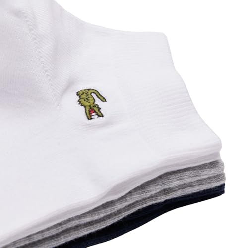 Image of Lacoste Unisex Adult 3-pack Low Cotton Stretch Sock