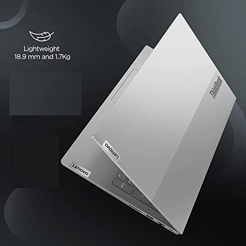 Image of Lenovo ThinkBook 15 Intel 11th Gen Core i5 15.6 inch (39.62 cm) FHD IPS 300 nits Antiglare 100% sRGB Thin and Light Laptop (8GB /1TB HDD /Windows 10 /MS Office /Mineral Grey /1.7 Kg), 20VEA099IH