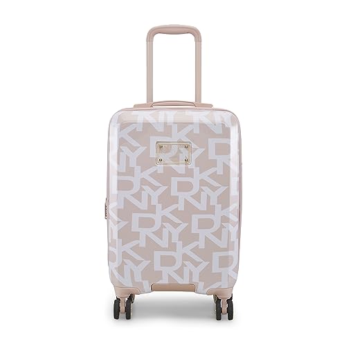 Image of DKNY Deco Signature Range Light Pink Color 20 inch Cabin Trolley