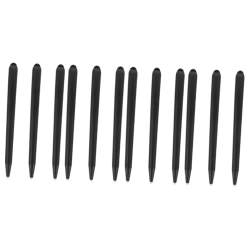 12 Stylets pour Écran Tactile et Tableau Électronique en ABS Noir