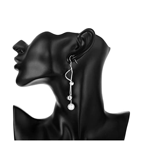 Boucles d'oreilles pendantes boule HHRLCHX haut de gamme pour l'élégance intemporelle d'un mariage