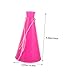 TOYANDONA 5pcs Plastic Megaphones Speaker Cheer Megaphones for Party Boys and Girls Cheerleading Noisemakers for Party Favors