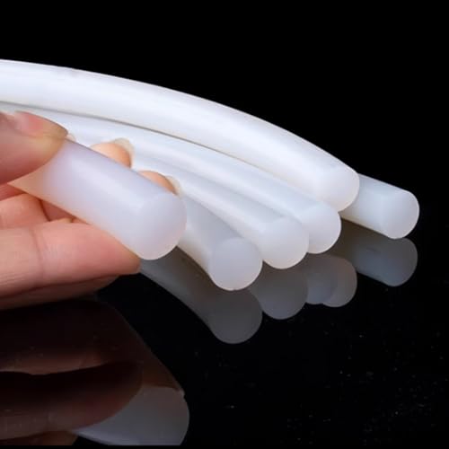 Joint caoutchouc silicone étanche 45mm cordon rond blanc résistant chaleur - 7