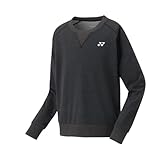 Yonex Herren Sweat Shirt Badmintonshirt Sportshirt Gr. M Charcoal/dunkelgrau