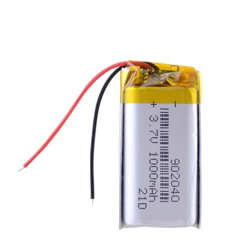 Batería 902040 recargable de 3,7V 1000mAh para reponer energía en electrónica