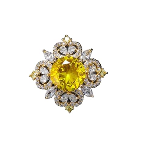 Corsage pin en zircon brillant : une broche de 2,3 cm pour col