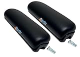 Wheelchair Waterfall ARMPADS (Armrest) for Wheelchairs with Vinyl Cover and Foam Padding for Better Comfort. Set of 2 (13