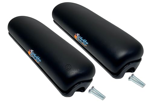 Wheelchair Waterfall ARMPADS (Armrest) for Wheelchairs with Vinyl Cover and Foam Padding for Better Comfort. Set of 2 (13