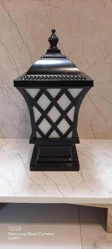 Image of Azurite Decorative Golden Antique Gate Lamp for Home B-22 Holder | Elegant Design Outdoor Lighting