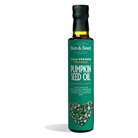 Organic Cold Pressed Pumpkin Seed Oil 250ml Cover