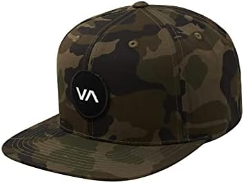 RVCA VA Patch Snapback Hat, Camo, One Size