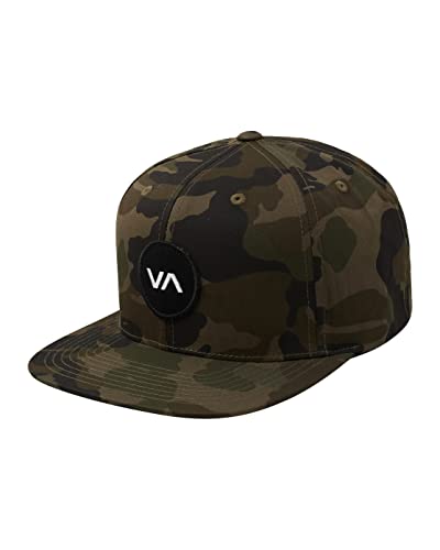Rvca Va Patch Snapback Hat, Camo, One Size #TOP4