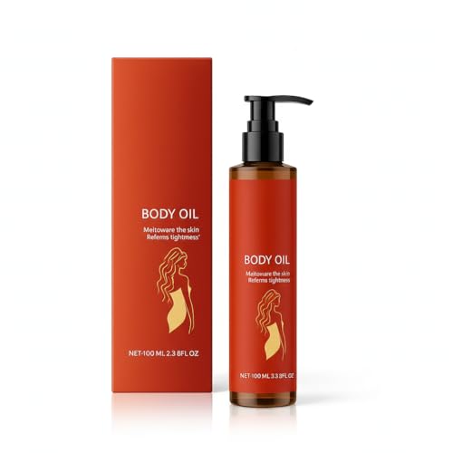 Image of Glow Remedy Body Oil, Firming Moisturizing Body Oil with Lavender Extract & Rosehip, Suitable for Skin Tightening, Plump Moisture, Reduce Fine Lines, Boost Radiant Glow (100ml)