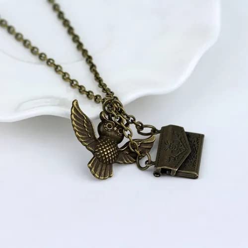 Kit Maroto, Carta Hogwarts & Colar Edwiges Coruja - Harry