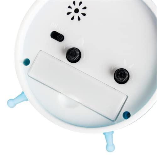 Txy Kids Alarm Clock Double Bell Clock Classic Home Cute Battery Operated Analog Mini Round Bedside Desk Alarm Clock Kid Gifts Children's Student Alarm Clock Home Decoration (Black) #TOP6