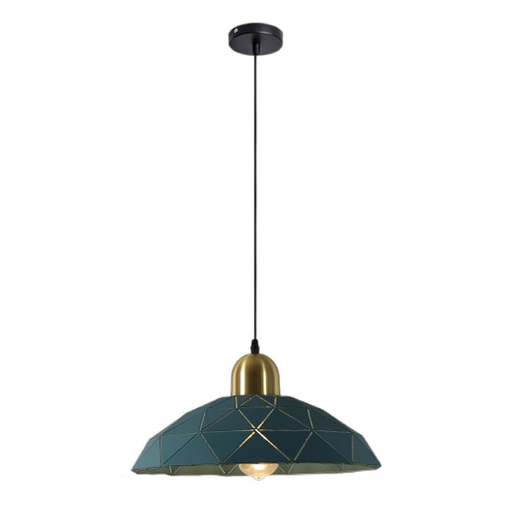 Lampada A Sospensione Moderna In Ferro Con Paralume In Metallo