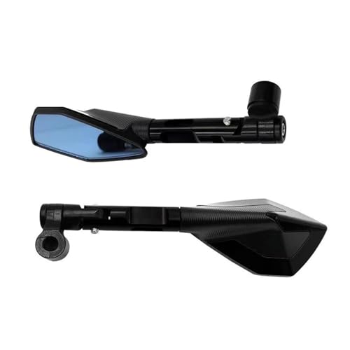 Motorrad Spiegel Seitenspiegel Für YAMAHA Für Tenere XT1200ZE XT660Z Universal-Motorrad-Seitenspiegel(Schwarz)