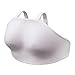 Fencing Chest Protector - Double Soft-Layer Chest Guard for Women - FIE Certificate Plastic Breast Protector - Fencing Gear for Foil Epee Sabre (Women,Medium)