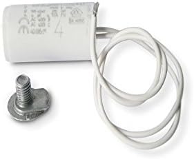 Operating capacitor, motor capacitor with cable 4 µF