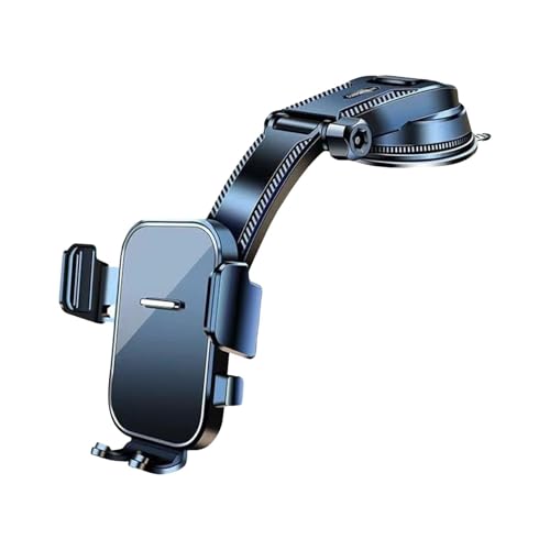 Supporto per cellulare da da auto con clip a gancio e gambe girevole a 360° per iPhone Android Smartphone A