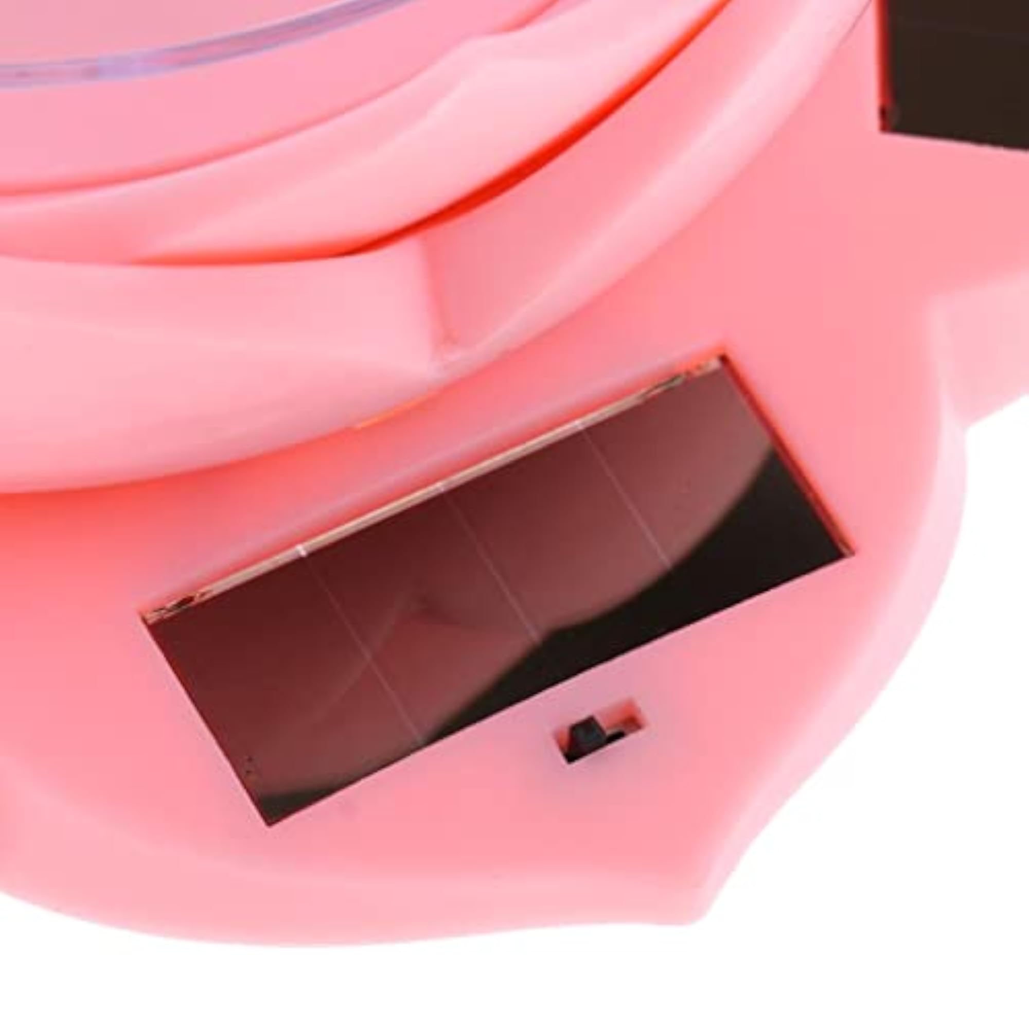 Solar Powered Lotus Flower Lamp Jewelry Display Stand