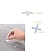 UtySty 2000 Pack Tile Spacers 1/12'' 2mm Gaps Ceramic Wall Floor Tile Spacer Cross Spacing Installation Laying Joint Retaining Separators Tool for Tiling Positioning Clip Leveling System Construction