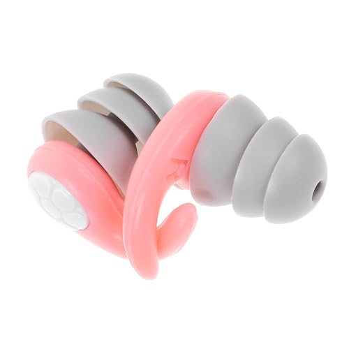 FOYTOKI Swimming and Surfing Ear Plugs 2pcs Silicone Noise Reduction Waterproof Professional for Swimmers Easy to Use